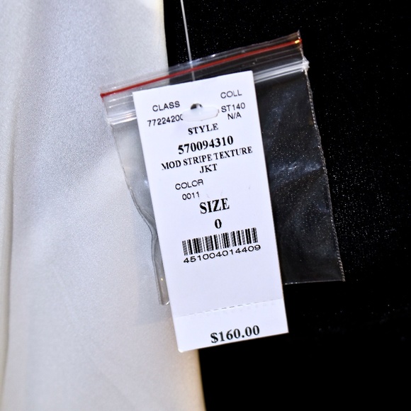 🆕 NWT White House Black Market Jacket, Sz 0 🆕 - Picture 2 of 8